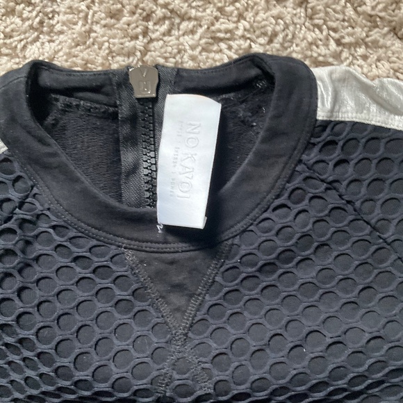 NO KA' OI SET OF LEGGINGS AND SWEATSHIRT. SIZE: 01-02 (S). COLOR: BLACK MULTI. P - Picture 9 of 10